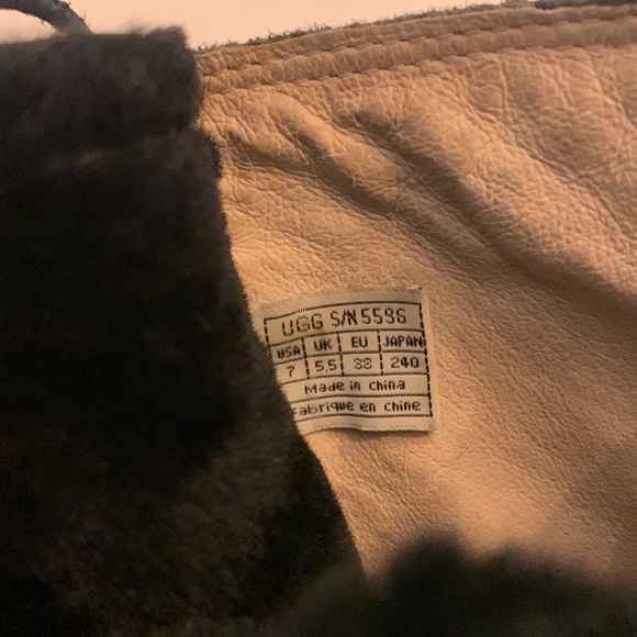NWOT UGG Wedge Suede Boots - Picture 8 of 8